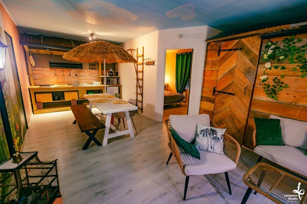 Appartement La Cabane Du Jardin Troyes Extérieur photo